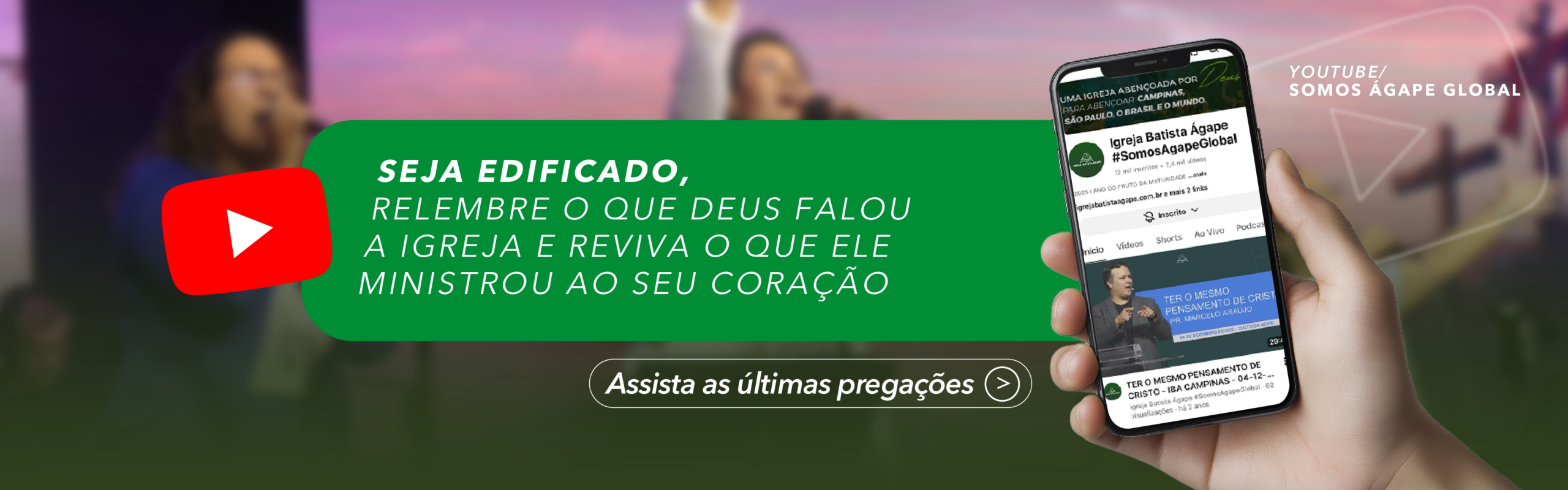 Assista as pregações_