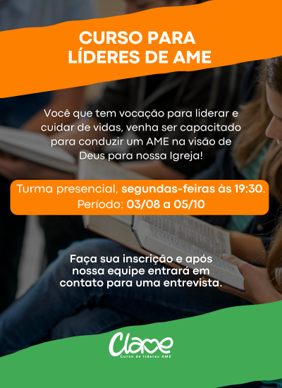 Nova turma CLAME